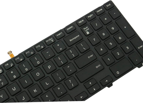 LIXSUNTEK Replacement Keyboard Compatible for Dell Inspiron 15 5000 Series 5542 5543 5545 5547 5548 5552 5557 5558 5559, 17 5000 Series 5748 5749 5755 5758 5759 Laptop