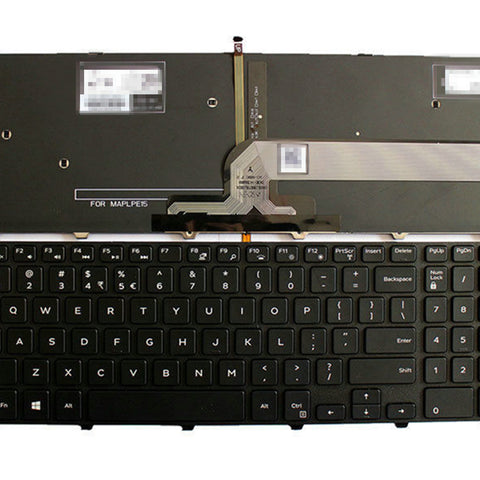 LIXSUNTEK Replacement Keyboard Compatible for Dell Inspiron 15 5000 Series 5542 5543 5545 5547 5548 5552 5557 5558 5559, 17 5000 Series 5748 5749 5755 5758 5759 Laptop