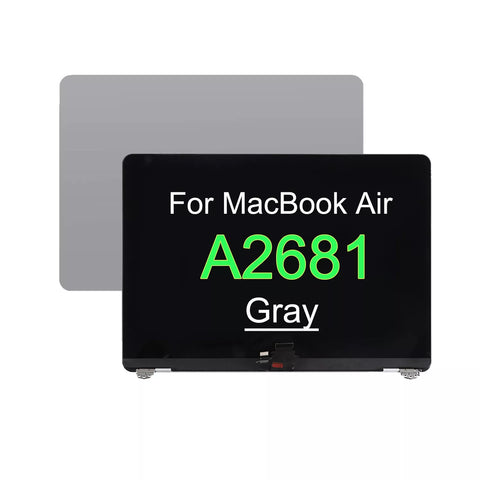 New For Macbook Air M2 A2681 (2022) Screen LCD Display Assembly Replacement Gray