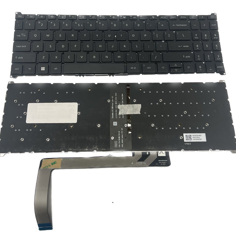 Laptop Keyboard Compatible for Acer Aspire A315-59 A315-59G A515-57 A515-57G A715-51G A715-76 US Layout Black Backlit