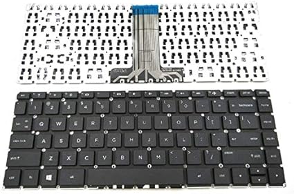 New Laptop US Keyboard for HP Pavilion 14-BS 14M-BA 14-BW 14G-BR 14-BP 14T-BA 14M-BA 14-BA 240 G6 245 G6 246 G6 Black