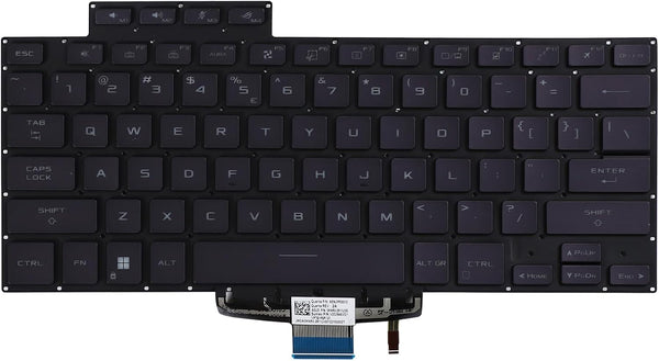 Keyboard Backlight Replacement for ASUS ROG Zephyrus GU603 GU603H GU603HE GU603HM GU603HR GU603Z GA503 GA503Q GA503QS ‎GA503QR GA503QM M16 G16 M15 G15 Series US Backlit